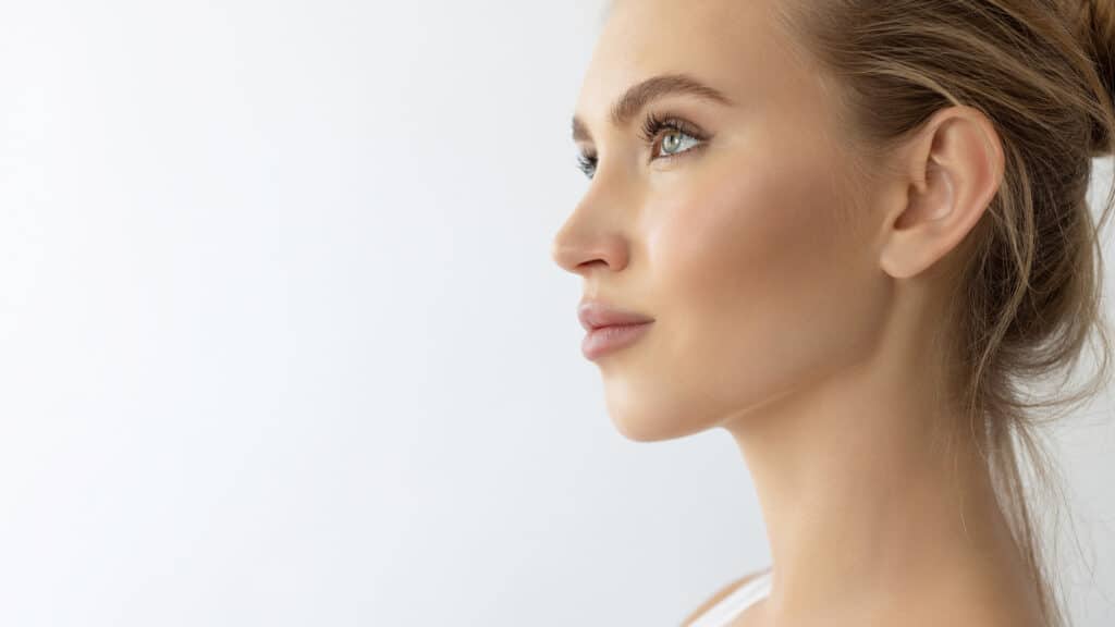 Woman after Alma Harmony Laser Lunchtime Facelift Treatment
